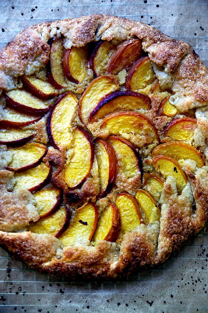 peach frangipane galette - Article 3